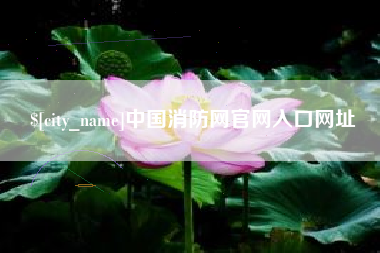 孝义中国消防网官网入口网址