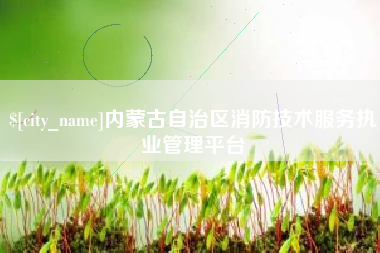 孝义内蒙古自治区消防技术服务执业管理平台