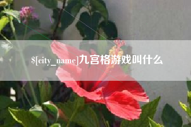 孝义九宫格游戏叫什么