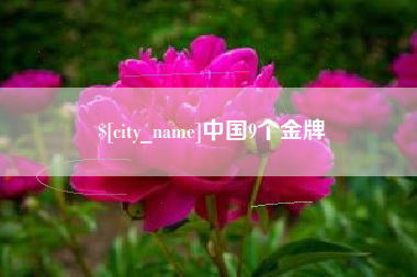 孝义中国9个金牌