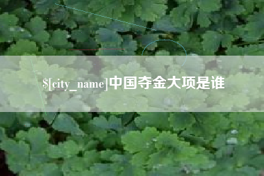 孝义中国夺金大项是谁