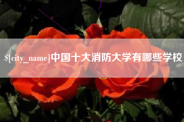 孝义中国十大消防大学有哪些学校