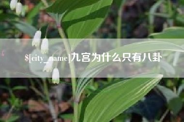 孝义九宫为什么只有八卦