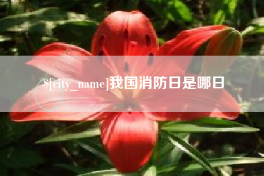孝义我国消防日是哪日