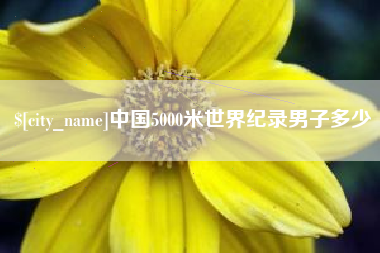 孝义中国5000米世界纪录男子多少
