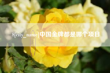 孝义中国金牌都是哪个项目