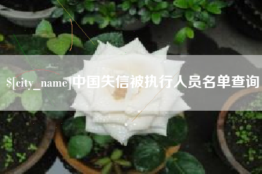孝义中国失信被执行人员名单查询
