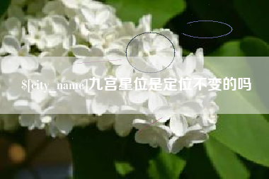 孝义九宫星位是定位不变的吗