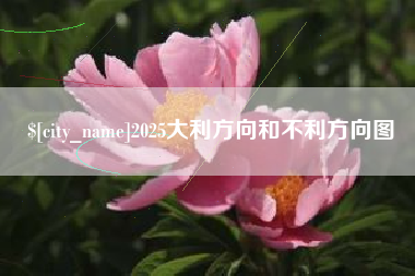 孝义2025大利方向和不利方向图