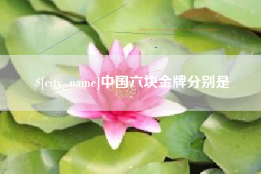 孝义中国六块金牌分别是