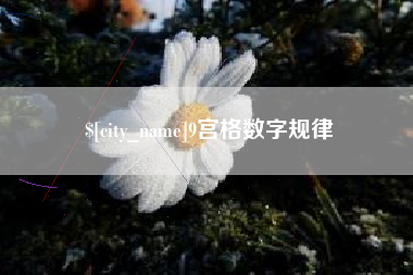孝义9宫格数字规律