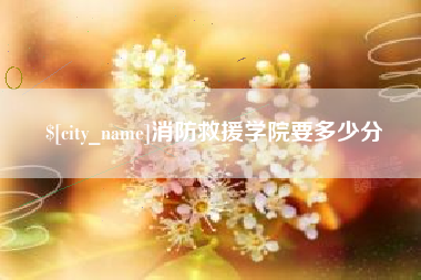 孝义消防救援学院要多少分
